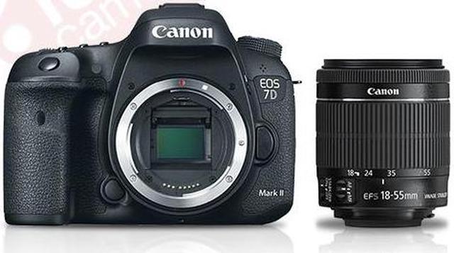 Canon EOS 7D Mark II Digital SLR Camera + 18-55 IS STM Lens