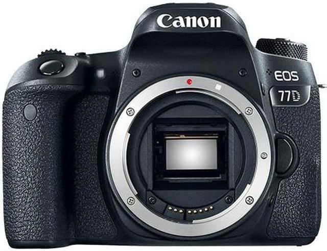 Alt view image 13 of 20 - Canon EOS 77D 24.2 MP CMOS (APS-C) Digital SLR Camera with Wi-Fi & Bluetooth (Body)