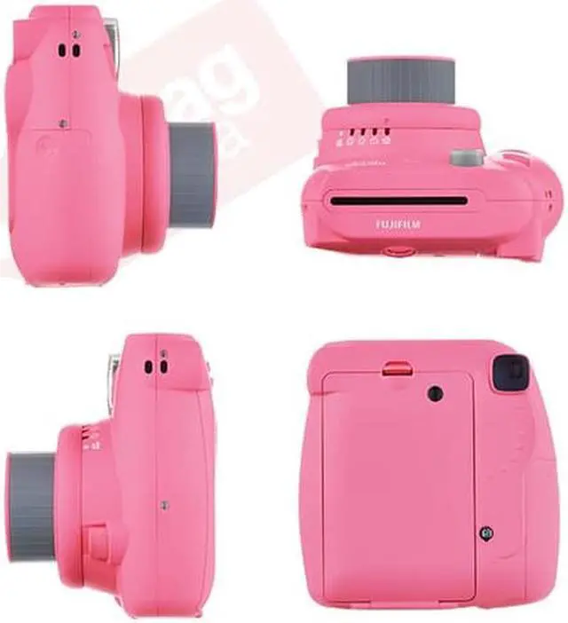 Alt view image 4 of 7 - Fujifilm Instax Mini 9 Instant Film Camera Cobalt Blue + 40 Film Accessory Kit