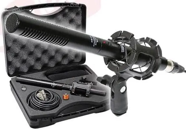 Alt view image 18 of 20 - Vidpro XM-55 - 13-Piece - 11" Condenser Shotgun Microphone Kit