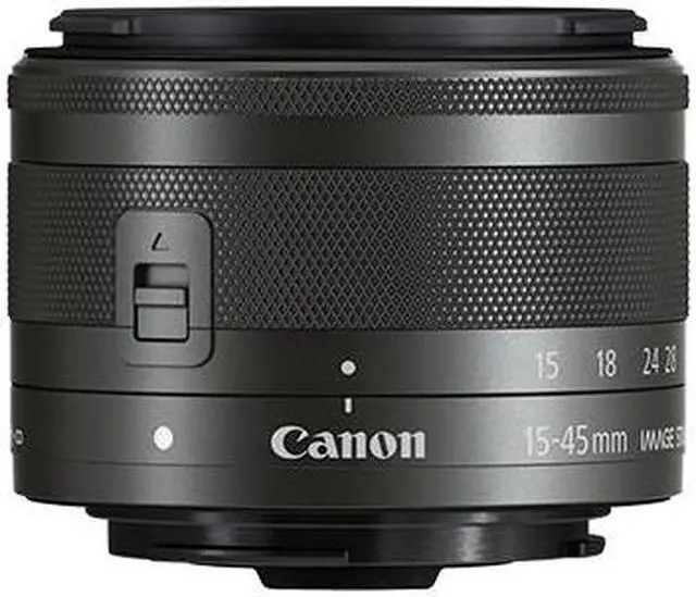 Main image of Canon EF-M 15-45mm f/3.5-6.3 IS STM Lens Graphite