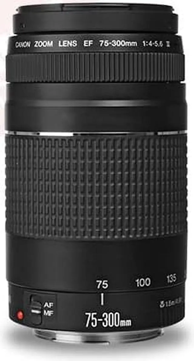 Alt view image 2 of 6 - Canon EF 75-300mm f/4-5.6 III Telephoto Zoom Lens for Canon Cameras ORIGINAL BOX