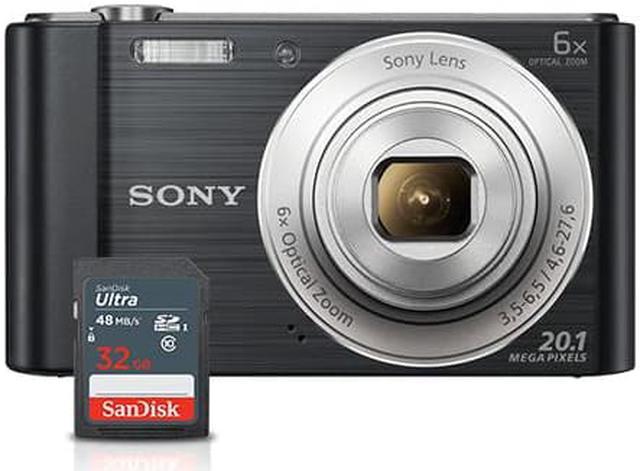 Sony Cyber-Shot DSC-W830 20.1MP Digital Camera - Silver