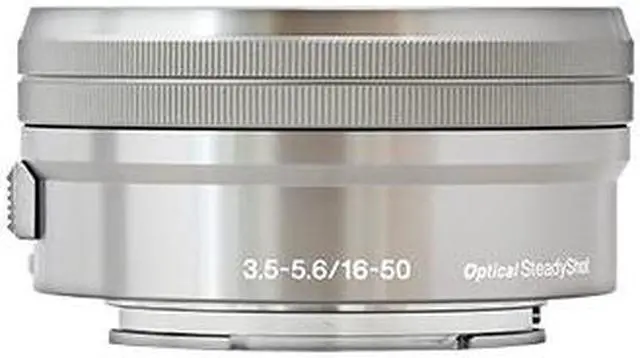 Main image of Sony E PZ 16-50mm f/3.5-5.6 OSS Lens for Sony E-Mount Cameras Silver