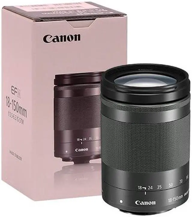 Alt view image 13 of 20 - Canon EF-M 18-150mm f/3.5-6.3 IS STM Lens - Black