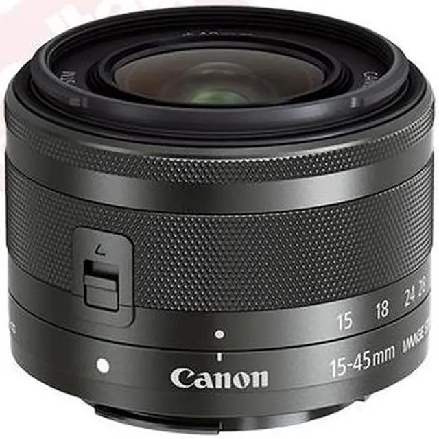Alt view image 3 of 5 - Canon EF-M 15-45mm f/3.5-6.3 IS STM Lens Graphite + Filter Kit + Accessory