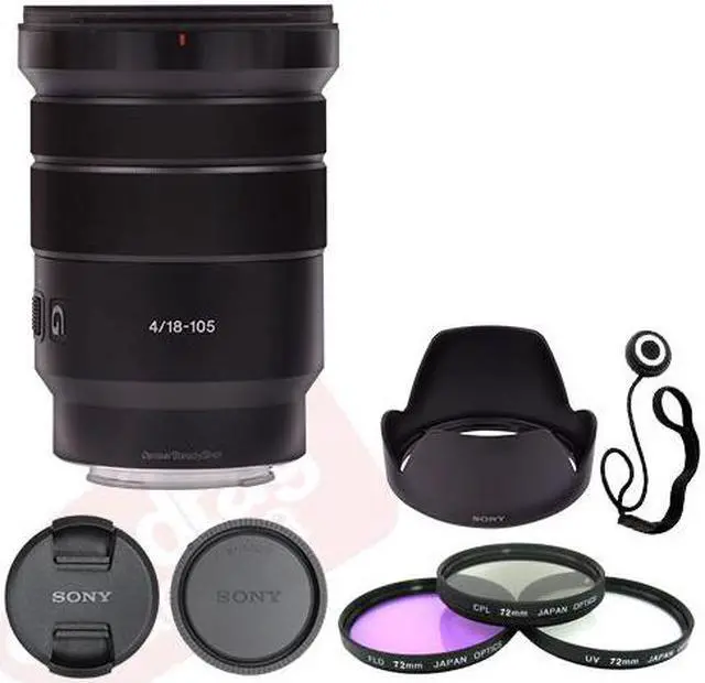 Alt view image 2 of 6 - Sony E PZ 18-105mm f/4 G OSS Lens SELP18105G + Deluxe Accessory Kit
