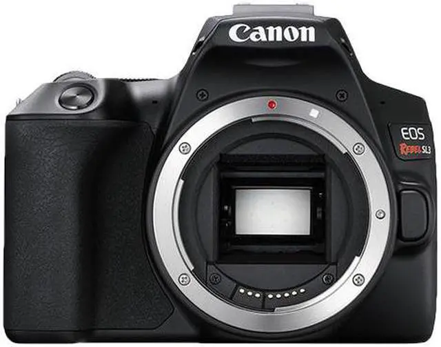 Alt view image 5 of 20 - Canon EOS Rebel SL3 DSLR Camera (Black, Body Only)