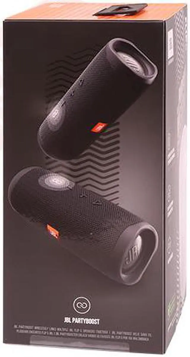 Alt view image 10 of 20 - JBL Flip 5 Portable Waterproof Bluetooth Speaker (Black)