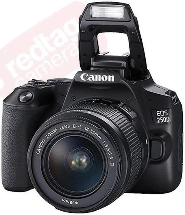 Alt view image 3 of 7 - Canon EOS 250D / SL3 DSLR Camera + 5 Lens Kit: 18-55mm + 70-300mm + 500mm & More