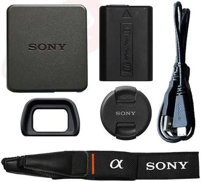 Alt view image 3 of 3 - Sony Alpha a6400 Camera Black + 16-50mm + 55-210mm 32GB Multi Lens Bundle