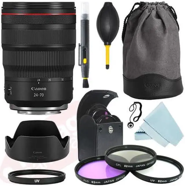Alt view image 2 of 7 - Canon RF 24-70mm f/2.8L IS USM Lens + Filter Kit + Accessory Kit