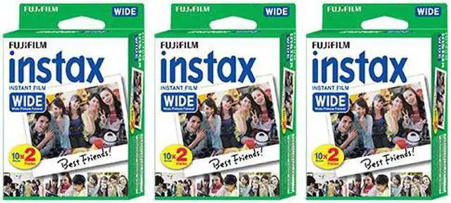 Main image of Fujifilm INSTAX WIDE Fuji Instant Film 60 Sheets for Wide 300 Instant Cameras