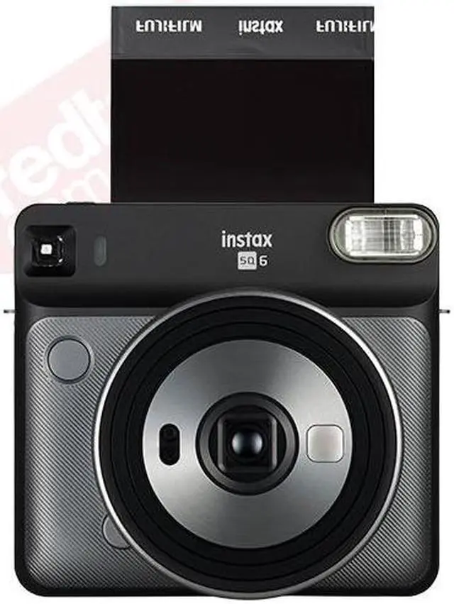 Alt view image 10 of 19 - Fuji Film 16608701 SQ6 Rudy Instant Camera, Red
