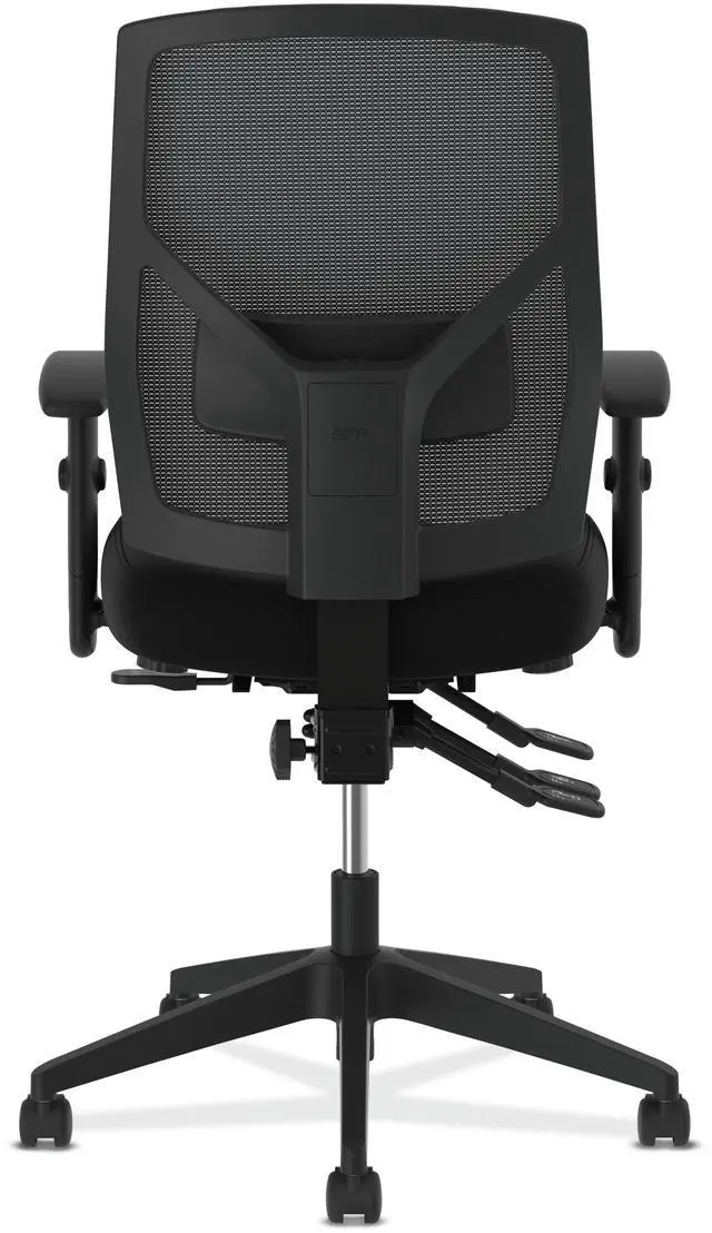 Alt view image 5 of 19 - HON Crio High-Back Task Chair -Mesh Back Computer Chair with Asynchronous Control for Office Desk, Black (HVL582)