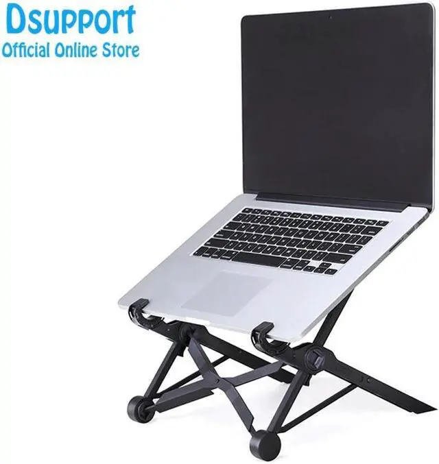 Alt view image 2 of 6 - NEXSTAND K2 laptop stand folding portable adjustable laptop lapdesk office lapdesk ergonomic notebook stand