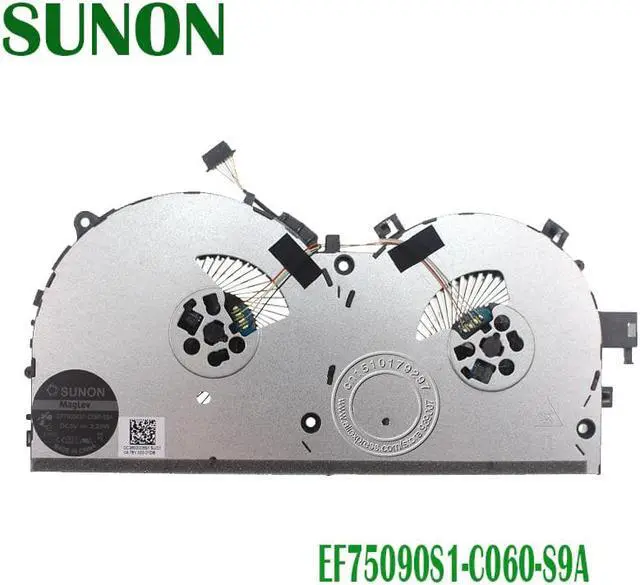 Alt view image 2 of 2 - CPU COOLING FAN FOR LENOVO Rescuer Y520 R720 R720 15IKB CPU FAN COOLER DFS551205WQ0T EF75090S1 C060 S9A