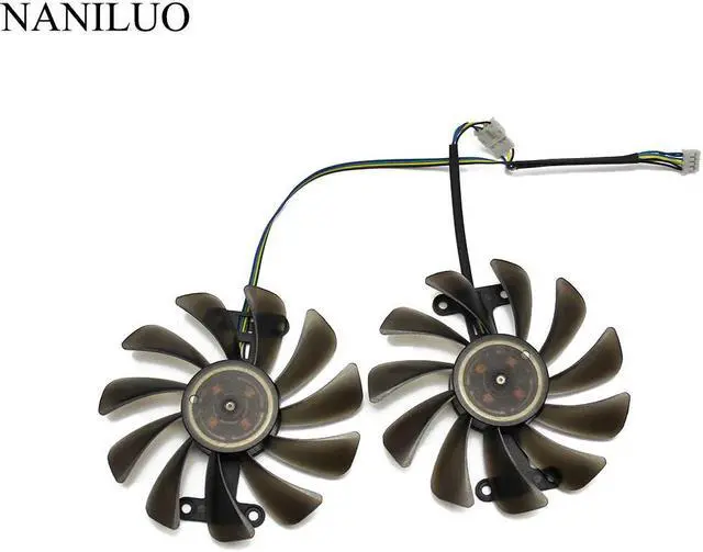 Main image of 2pcs/lot For ELSA GTX 1070 1080 GPU Video Cards cooler VGA Fan GeForce GTX1070 GTX1080 8GB GLADIAC Graphics Card Cooling