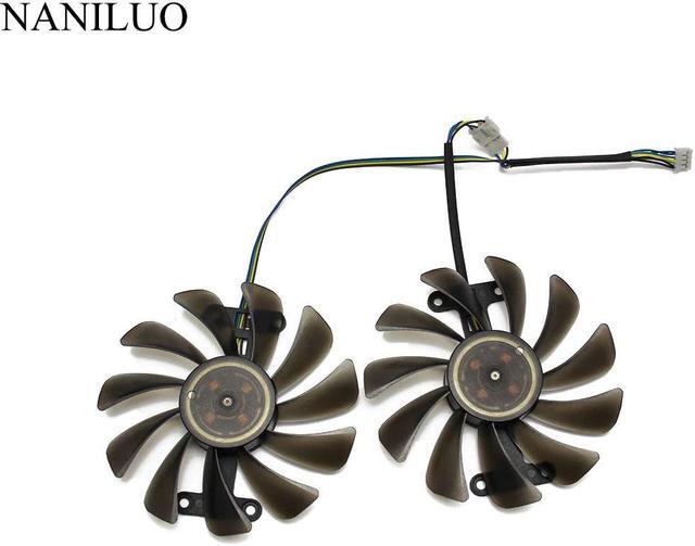 Alt view image 2 of 5 - 2PCS/lot 95mm 4Pin Cooler Fan Replace For Zotac GeForce GTX 1070 1080 GTX1070 GTX1080 AMP Edition Graphics Card Cooling Fan