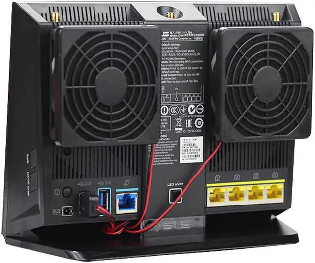 Main image of 70mm DC 5V Cooling Fan Heat Radiator USB Power Ultra Silent Dissipate Temperature Control For RT AC68U EX6200 AC15 AC68U cooler