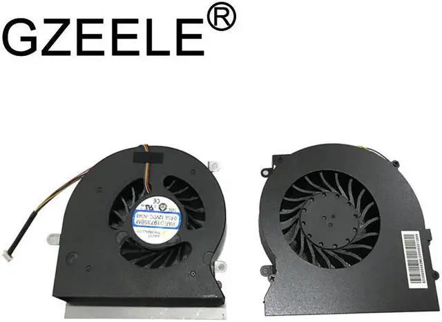 CPU Cooling Fan For MSI GT62 GT62VR MS 16L1 MS 16L2 MS 16L3 6RD 6RE 7RE  N322 N395 PABD19735BM Pins 12V 4Pin