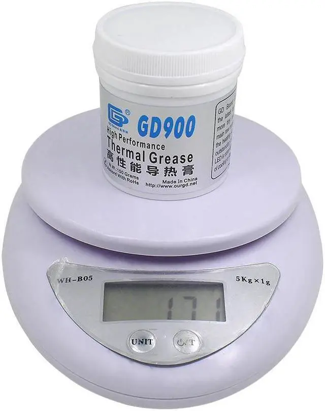 Alt view image 2 of 6 - 150g GD900 Thermal Grease Fan Cooling CPU GPU Cooler Processor Thermal Paste Pad Compound Silicone Plaster Heat sink