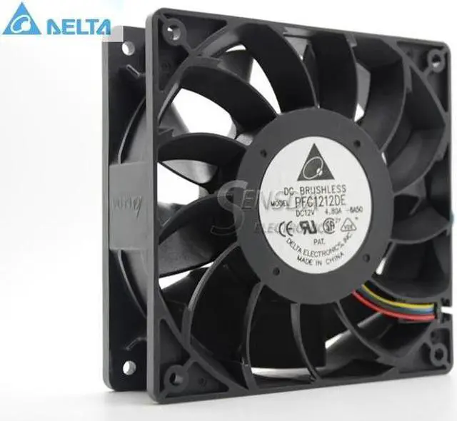 Main image of for delta PFC1212DE 120*120*38 mm 12038 1238 12CM DC 12V 4.80A server inverter cooling fan