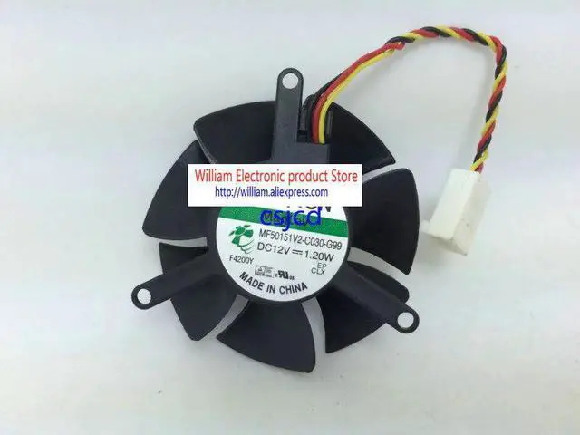 Alt view image 2 of 5 - Laptop fan for DELL XPS one 2710 touch one motherboard cooling fan MF50151V2 C030 G99 12V 1.2W FONSONING