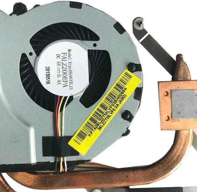 Alt view image 3 of 3 - Reboto For Lenovo Ideapad Z480 Z480A Z485 Z580 Z580A Z585 Laptop CPU Cooling Heatsink Fan 100% Tested
