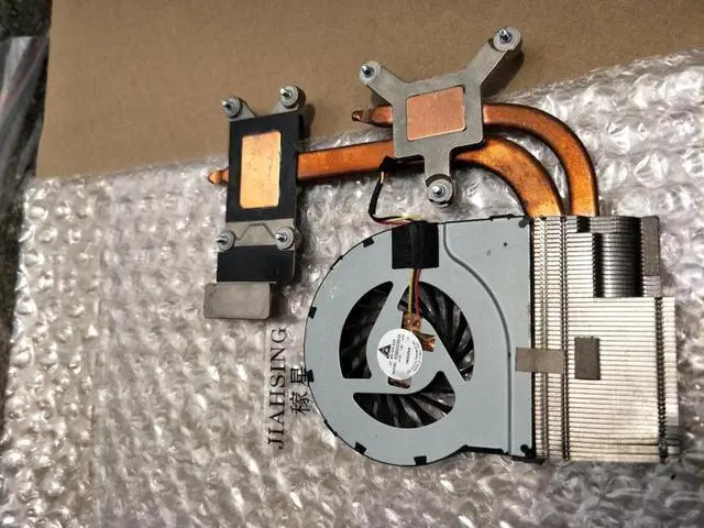 Alt view image 2 of 2 - Cooler for HP pavilion DV6 3000 DV7 4000 DV6 DV7 laptop cooling heatsink with fan 622032 001 637609 001 604787 001 609965 001