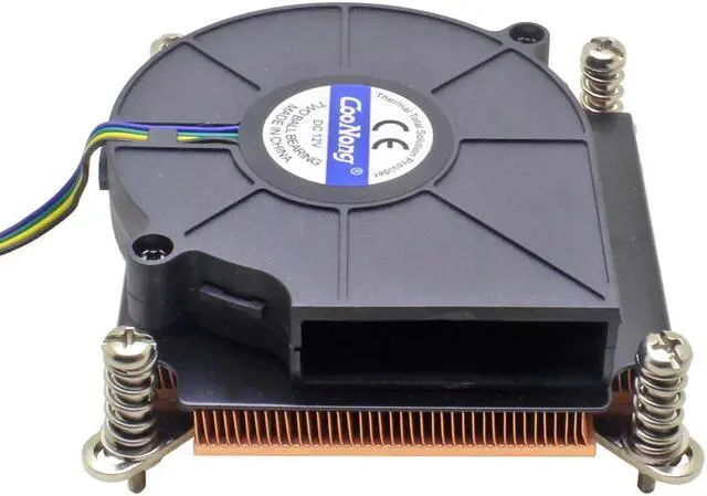Alt view image 2 of 6 - (Special Offer) Server CPU Cooler Cooling Fan Copper Heatsink For Intel LGA 1155 1156 1150 1151 Industrial Computer Cooling