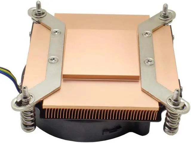 Alt view image 3 of 6 - (Special Offer) Server CPU Cooler Cooling Fan Copper Heatsink For Intel LGA 1155 1156 1150 1151 Industrial Computer Cooling