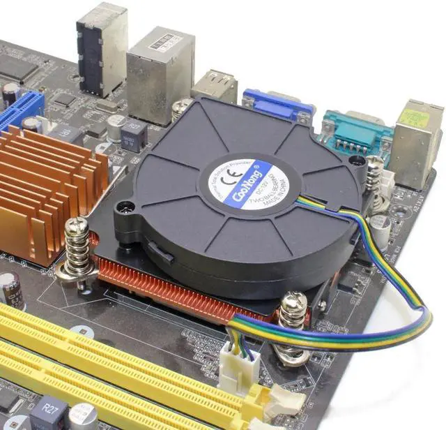 Alt view image 6 of 6 - (Special Offer) Server CPU Cooler Cooling Fan Copper Heatsink For Intel LGA 1155 1156 1150 1151 Industrial Computer Cooling