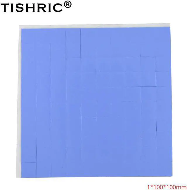 Main image of Silicone Thermal Pad 1mm Adhesive GPU CPU Pc Fan Cooler Heatsink Heat Sink Grease Paste Radiator Cooling Conductive Pads