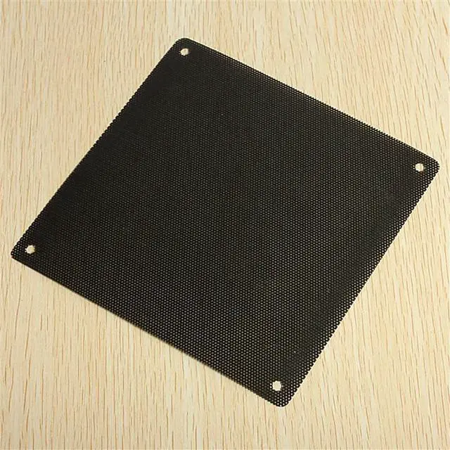 Alt view image 5 of 6 - Arrival 14cmx14cm Computer Cooling Fan Filter PVC 140mm PC Fan Case Dust Filter Strainer Dustproof Mesh Cuttable