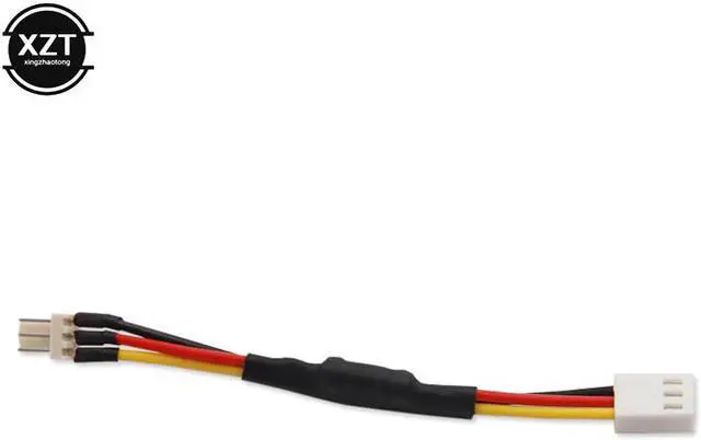 Alt view image 2 of 6 - 10PCS 3pin Computer Fan Down Slow Speed fan controller Cable 10cm Deceleration Line for PC CPU Cooling Fan Cpu cooler Connector