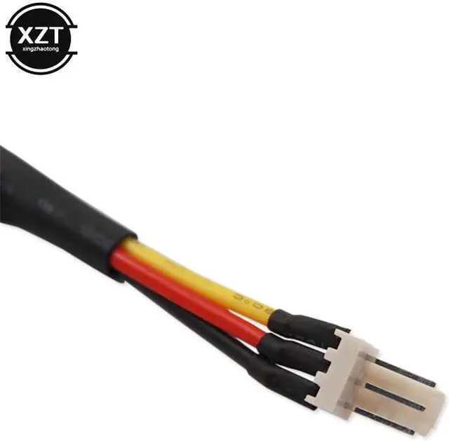 Alt view image 4 of 6 - 10PCS 3pin Computer Fan Down Slow Speed fan controller Cable 10cm Deceleration Line for PC CPU Cooling Fan Cpu cooler Connector