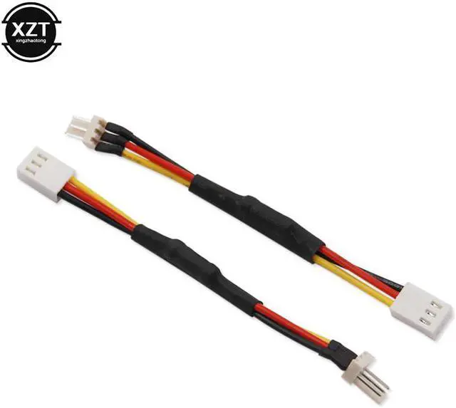 Alt view image 5 of 6 - 10PCS 3pin Computer Fan Down Slow Speed fan controller Cable 10cm Deceleration Line for PC CPU Cooling Fan Cpu cooler Connector