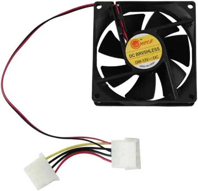 Alt view image 5 of 6 - 80mm Fan PC CPU cooler Fan 4Pin Computer Cooler 12V 8CM PC CPU cooler Quiet Cooler Fan for video card Drop shipping