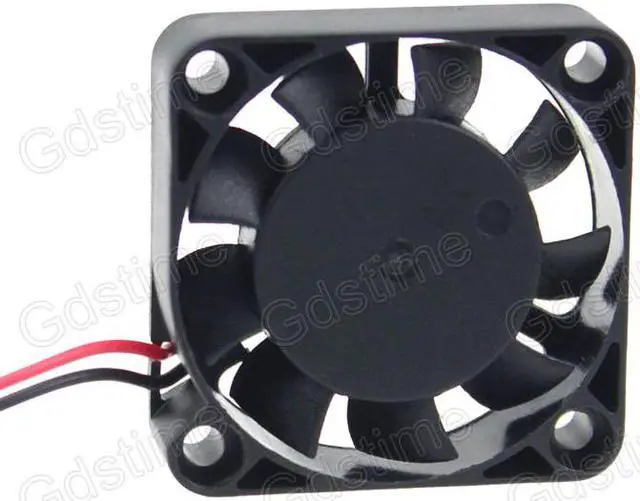 Main image of 5 Pieces 40mm 40x40x10mm 5V 2Pin 9 Blades Small DC Cooling Cooler Fan