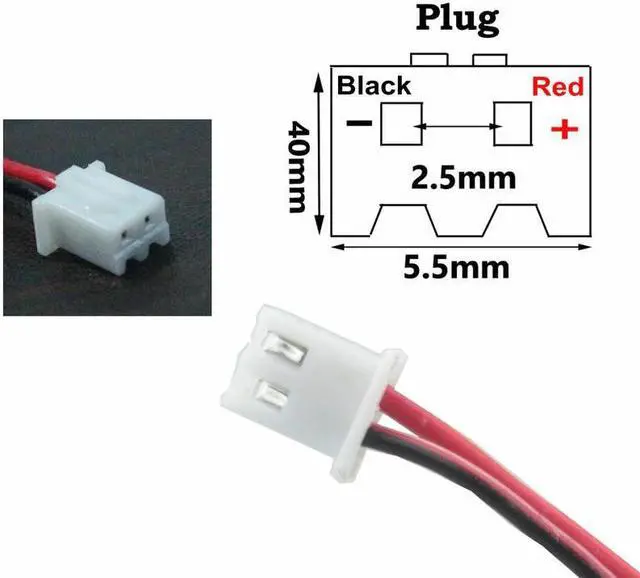 Alt view image 5 of 5 - 2 Pieces lot 40mm 4cm 40x7mm 4007 DC 12V 2Pin Ventilation Cooling Fan