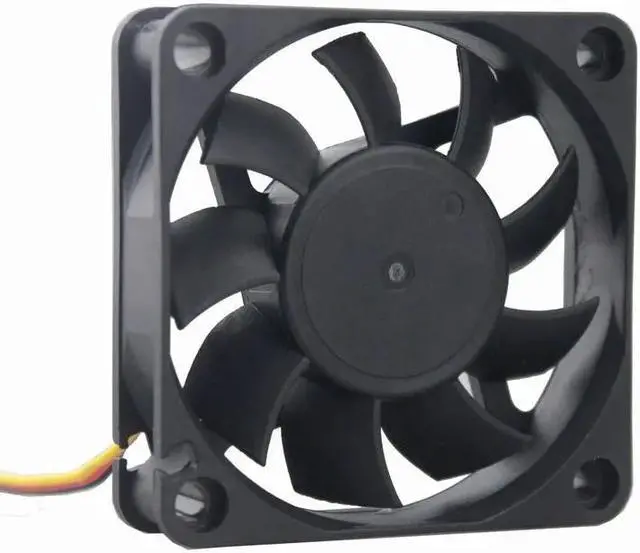 Alt view image 5 of 6 - 1 Piece DC 12V 6015s Brushless CPU Cooling Fan 60mm x 15mm 3Pin FG 6cm PC Computer Case Motor Cooler 60x60x15mm 2.4inch