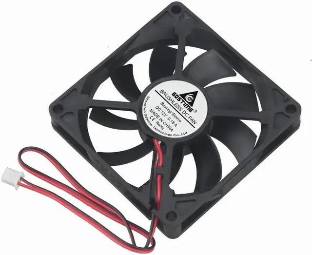 Alt view image 5 of 6 - 1 Pcs 24V 80mm*80mm*15mm 8cm Machine Equitment PC Case Motor DC Cooling Fan 80mm x 15mm 8015 2Pin