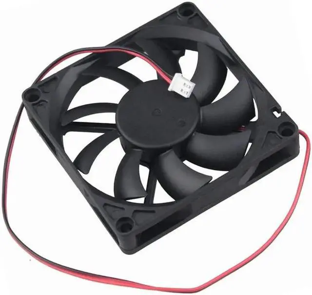 Alt view image 6 of 6 - 1 Pcs 24V 80mm*80mm*15mm 8cm Machine Equitment PC Case Motor DC Cooling Fan 80mm x 15mm 8015 2Pin