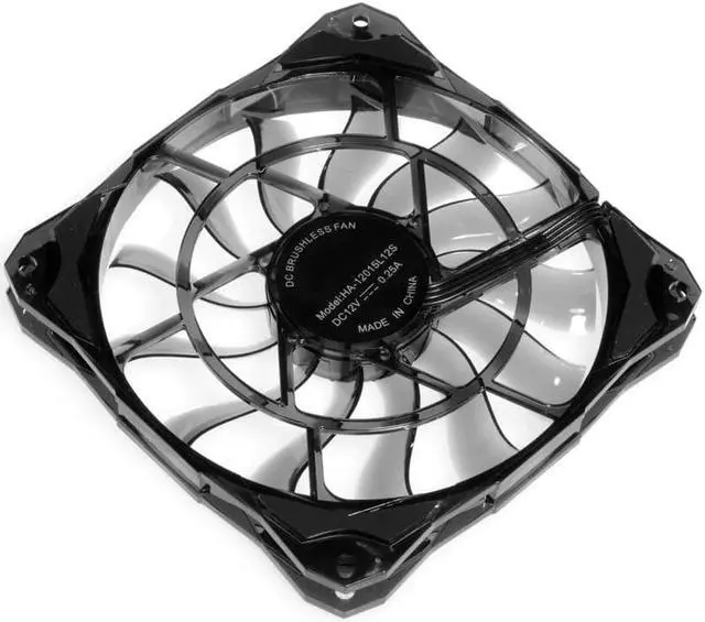 Alt view image 2 of 6 - 12015 Slim 15Mm Thickness 53.6CFM 120Mm PWM Controlled Cooling Fan for PC Computer