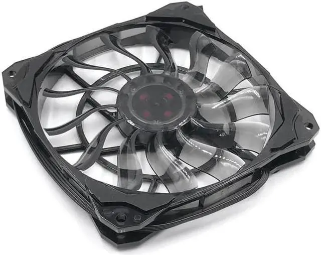Alt view image 4 of 6 - 12015 Slim 15Mm Thickness 53.6CFM 120Mm PWM Controlled Cooling Fan for PC Computer