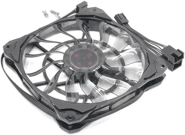 Alt view image 5 of 6 - 12015 Slim 15Mm Thickness 53.6CFM 120Mm PWM Controlled Cooling Fan for PC Computer