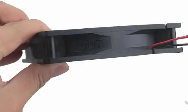 Alt view image 5 of 6 - 1Pieces DC 48V 0.12A 12cm 120mm x 25mm Ball Bearing 120x120x25mm Cooling Fan 48