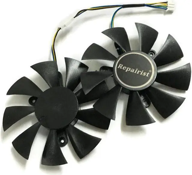 Main image of 2pcs/lot video cards cooler GTX 1070 GPU fan For zotac GTX1070 MINI Graphics Card GPU cooling