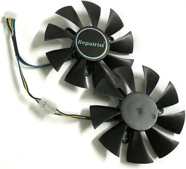 Alt view image 3 of 4 - 2pcs/lot video cards cooler GTX 1070 GPU fan For zotac GTX1070 MINI Graphics Card GPU cooling